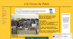 Desktop Screenshot of alafaveurdupalais.com