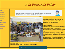 Tablet Screenshot of alafaveurdupalais.com